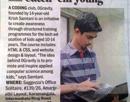 Vaishali Kasture And Iqbal Sait Launched 0Gravity’s First Coding Club